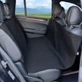 thumbnail image 1 of HLONK Waterproof Dog Car  with Viewing Window  Scratch-Proof Pet Back Seat Protector  Car Back Seat Dog Pad with Storage Pocket  Non-Slip Dog  for Car Travel., 1 of 4