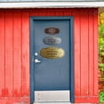 thumbnail image 4 of Signs ByLITA Victorian Entrance-Entrada Bilingual Sign (Black Gold) - Large, 4 of 7