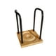 thumbnail image 3 of Portavasos de papel Organizador de mesa de pie Ahorra espacio con base de madera para tazas de café Negro 1 ranura, 3 of 9