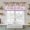 Pink, variant on Easter Tier Curtains 24 Inch Length, Tulip Flowers Spring Easter Egg Bunny Butterfly Beige Cafe Short Curtains for Bathroom Sink, Small Kitchen Curtain Light Filtering Drapes 2 Panels 27.5"Wx24"L