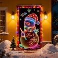 thumbnail image 5 of Fluorescent Christmas Door Cover for Front Doors,Multiple Neon Santa Lights Doors Banners,Glow in the Dark Christmas Door Cover for Outdoor Indoor Holiday Decoration, 5 of 7