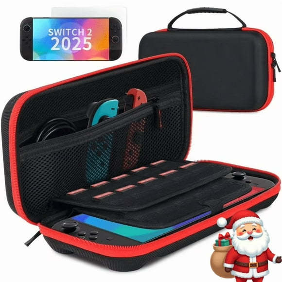 PHANCIR Estuche de Transporte para Nintendo Switch 2 (2025) con Asa Portátil, Resistente a Rayones y Fuerte Protección para Estuche Switch 2, Resistente Al Agua y Protector de Pantalla Incluido