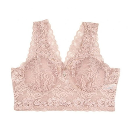 

Wuffmeow Lace Bra Suitable for Women Comfortable Suitable for Sport Yoga Deep V