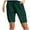 Green, variant on Inleife Fashion Womens Drawstring Shorts Casual Solid Elastic Waist Pocket Loose Shorts Pants