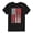 BLACK, variant on Instant Message - Baseball Flag - Youth Boys Short Sleeve Graphic T-Shirt