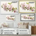 thumbnail image 4 of Designart "Dreaming In Apple Blossom Minimalism I" Apple Blossom Picture Framed Wall Decor, 4 of 5