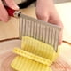 thumbnail image 5 of Cuchillo para papas Rizado Cortador de arrugas Chopper ondulado Rebanador de papas fritas Ensalada d Tomshoo Chopper ondulado, 5 of 5