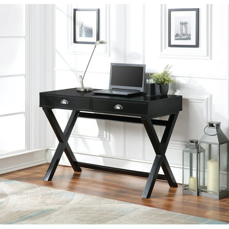 OSP Home Furnishings - Washburn Chic Campaign Writing Desk in Finish - Black