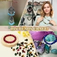 thumbnail image 5 of Uxcell 12mm Aventurine Beads, 45 Pcs Tiger's Eye Natural Gemstone Beads Smooth Stone Beads, Sky Blue, 5 of 6