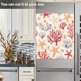 thumbnail image 3 of Yayeee Magnetic Dishwasher Cover for The Front Decoration Home Kitchen Machine Sticker Protector, Retro Starfish, 3 of 6