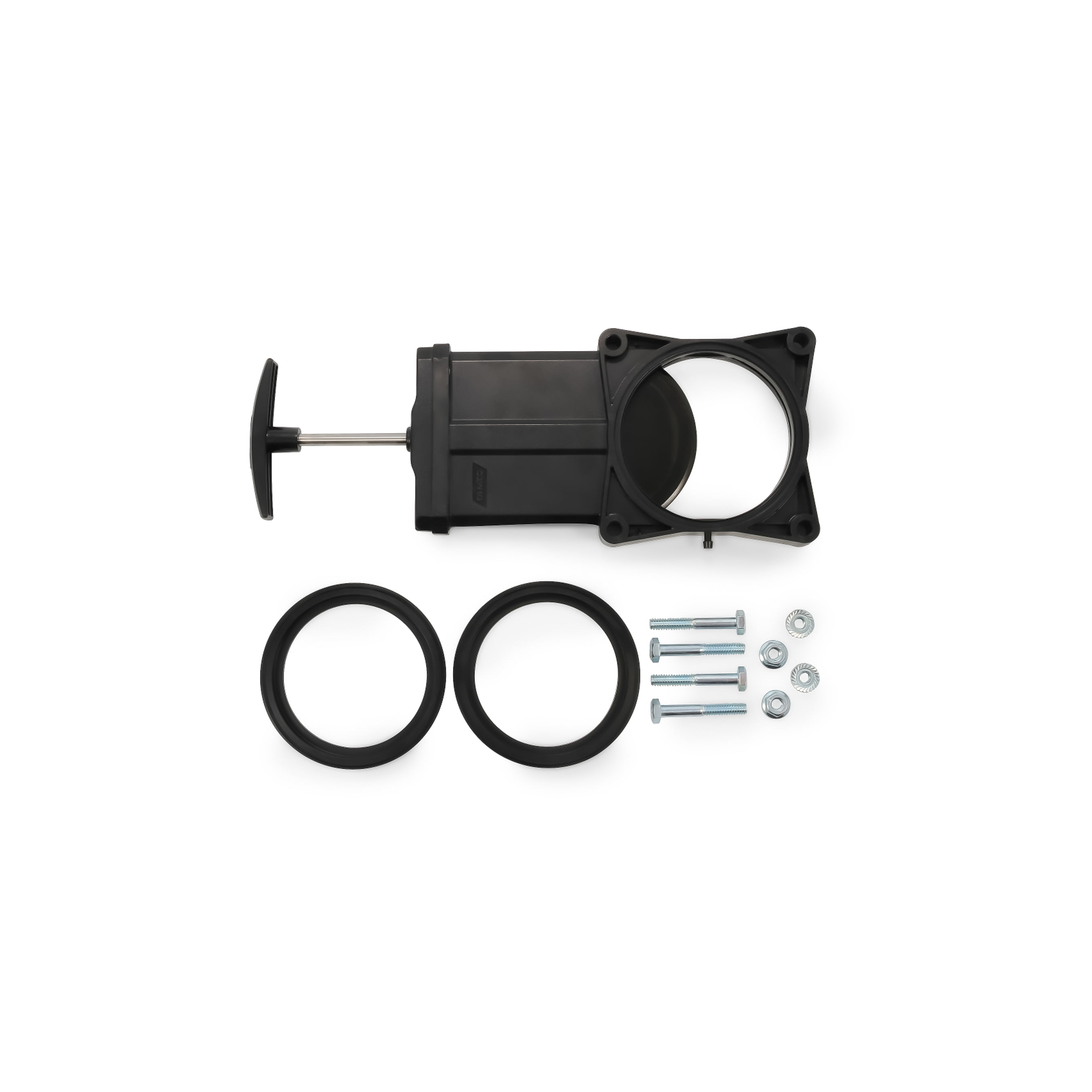 Camco 3-Inch Camper/RV Sewer Waste Valve | Connects to the RV's Existing Sewer Pipes | ABS Plastic (39513)