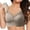 Khaki, variant on Bra Women Front Buckle Lace Edge Seamless Gathering Without Steel Ring Adjustable Yoga Sleep Comfort Bra for Movement Brown XL