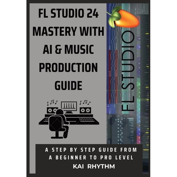 FL Studio 24 Mastery with AI & Music Production Guide: A step by step guide from beginner to pro level on beat making, m, (Paperback)
