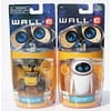Set of 2pcs Pixar Wall-E and Eee-Vah EVE Action Figure Loose Hot New