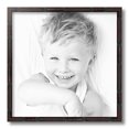 thumbnail image 2 of ArtToFrames 16x16 Inch Walnut Bamboo Picture Frame, This Brown Wood Poster Frame is Great for Your Art or Photos, Comes with Regular Glass (4874), 2 of 8