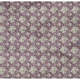 thumbnail image 5 of oneOone Cotton Poplin Twill Dusty Purple Fabric Retro Map Dress Material Fabric Print Fabric By The Yard 56 Inch Wide, 5 of 6