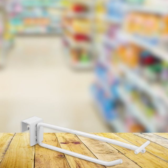 unbranded 5Ud Dobles Metálicos Para Uso En Estanterías Ideal Para Exhibición Y Almacenamiento