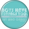 thumbnail image 1 of David and Goliath Boys Feelings Who Cares Button 82020, 1 of 4