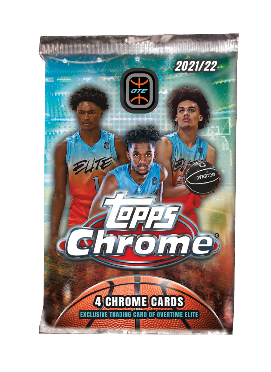21-22 Topps OTE Chrome Basketball Blaster Box - Walmart.com