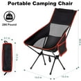 thumbnail image 3 of Camping Chairs Portable, Foldable Chair Lightweight, Backpacking Chair for Adults, Folding Chairs for Outside Camp (Large), 3 of 13