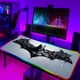 thumbnail image 2 of Batmans-alfombrilla de ratón Rgb para ordenador, 900x400, retroiluminada, para escritorio, con bloqueo de bordes, Accesorios de ordenador para juegos, Led de velocidad LIUWENJING unisex, 2 of 2