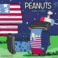 thumbnail image 2 of Peanuts Patriotic HD Unisex Watch Band Compatible with FitBit Versa 3 & Sense (20mm Short Patriotic) by Affinity Bands, 2 of 4