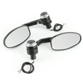 thumbnail image 2 of Motorbike Accessory,2pcs 7/8in Handlebar End Motorcycle Rearview Mirror Handlebar Mirrors Quality You Can Trust, 2 of 14