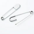 thumbnail image 5 of 2 Inch Stainless Steel Safety Pins - 1 Pcs Heavy Duty Large Pin With Sharp Tip & Flat Head for Office & School Use, Rustproof, 5 of 7