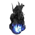 thumbnail image 2 of Halloween Decor Props Simulation Floating Fireball Lamp Artificial Fire Flame Atmosphere Light for Cosplay Role Play New, 2 of 2