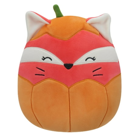 Squishmallows Official 8 inch Fifi the Pink Fox in a Pumpkin - Child's Ultra Soft Stuffed Plush Toy