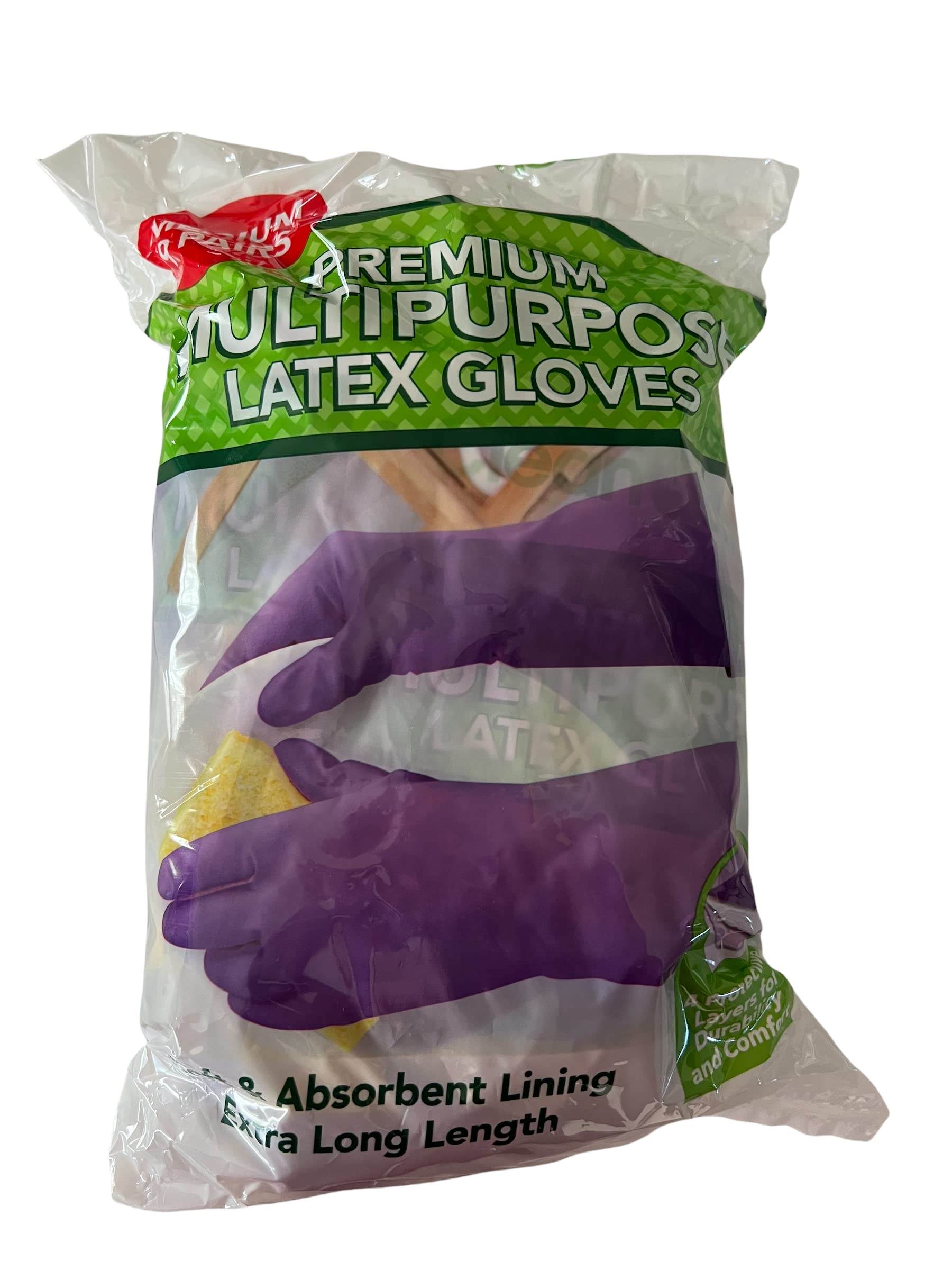 Clean Ones Premium Multi Purpose Non Slip Gloves, 9 Count (Medium)SHC41