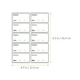 thumbnail image 2 of Shisuyan freezer label stickers Freezer Food Date Label Adhesive Black Simple 400pcs, 2 of 8