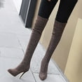 thumbnail image 6 of Herrnalise Sexy Autumn And Winter Fashion Was Thin High-heeled Women's Boots Sales, 6 of 8