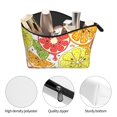 thumbnail image 6 of ZNDUO Travel Makeup Bag for Women Cartoon Fruit Lemon Doodle Toiletry Bag, Multifunctional Storage Bag Cosmetic Bag Make Up Organizer, 6 of 7