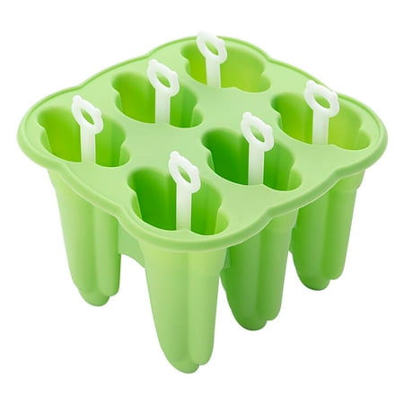 

Kehuoyezai Diy Silicone Ice Cream Mould 6 With Ice Cream Popsicle Silicone Mould