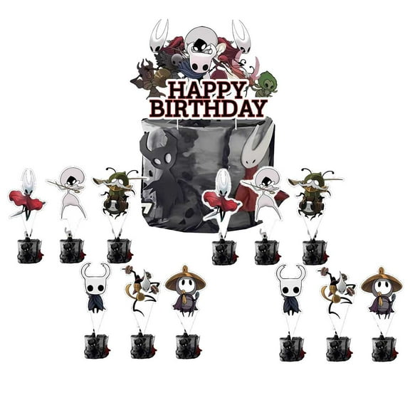 Cake Topper CupcakeS Set Birthday Party Supplies Decoration Decor Kit