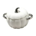 thumbnail image 4 of TISHITA Ceramic Stew Pot Soup Pot Baking Dish Serving Tray Tableware with Cover Dessert Salad Bowl for Kitchen Dining Room Snack Soup , White, 4 of 8