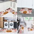 thumbnail image 6 of Kitchen Rug Set Of 2 Anti Fatigue Kitchen Mats for Floor,Halloween Horror Pumpkin Spooky Ghost Bat Kitchen Rugs and Mats for Bathroom,Room Cook (47x17+30x17 Inches), 6 of 7