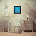 thumbnail image 4 of Day, Kellie 15x15 Black Modern Framed Museum Art Print Titled - Birds of a Feather v2 Blue, 4 of 5
