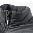 thumbnail image 6 of safuny Men's Winter Warm Sleeveless Jacket Outdoor Padded ffer sleeveless jacket Thick Fleece Lined Sleeveless Coats Dark Gray XL, 6 of 9