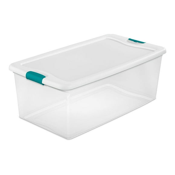 Caja Organizadora Sterilite Plástico Transparente 100 L