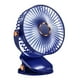 thumbnail image 4 of Ventilador de escritorio con clip, portátil, giratorio 720, para interiores y exteriores, mini ventilador USB, mini ventilador con azul, 4 of 9