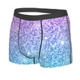 thumbnail image 2 of Kll Multicolor Glitter Men'S Cotton Boxer Briefs Underwear-Xx-Large, 2 of 9