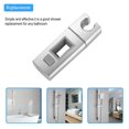 thumbnail image 4 of Shower Head Bracket Replace Accessory Bathroom Bracket with Fittings Bathing Sprinkling Rack Bath Sprinkler Holders Mount Holder Replacement, 4 of 6
