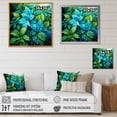 thumbnail image 4 of Designart "Peppermint Breeze of Herbs IV" Floral Framed Wall Art - Green Herbs Bedroom Framed Canvas Wall Art, 4 of 6