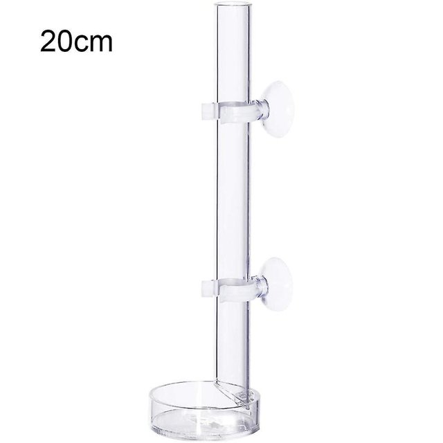 Tubo de alimentación de acrílico para camarones, cuencos de comida transparentes para camarones de acuario/20CM/ kaili Sencillez