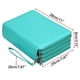 thumbnail image 4 of Bolsa para bolígrafos de PU de gran capacidad, bolsa de papelería para estudiantes, bolsa de almacenamiento para pintura artística con 200 agujeros, cortina para bolígrafos, 4 of 6