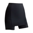 thumbnail image 1 of Jumpingount Pantalones cortos de seguridad de doble capa sin costuras para mujer, pantalones cortos finos adelgazantes, ropa interior de seda Prendas para la parte inferior del cuerpo Negro, 1 of 6