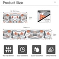 thumbnail image 3 of Yayeee Faucet Mat for Kitchen Sink 14.7" Diatomite Long Splash Guard Pad, Gray Snow Houses, 2 Pack, 3 of 7