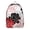 White-4, variant on Rose & Butterfly Backpack - Vintage Waterproof Bookbag with Romantic Floral & Winged Accents